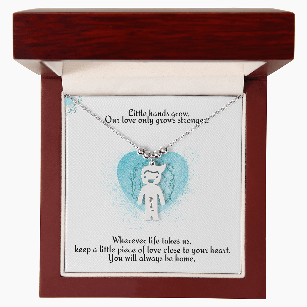 Little Names, Endless Love — Personalized Kids Charm Necklace