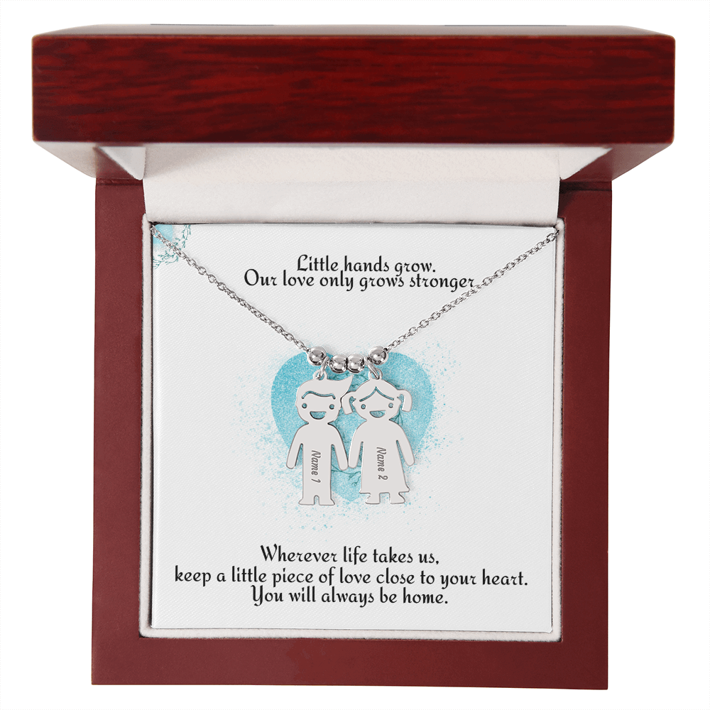Little Names, Endless Love — Personalized Kids Charm Necklace