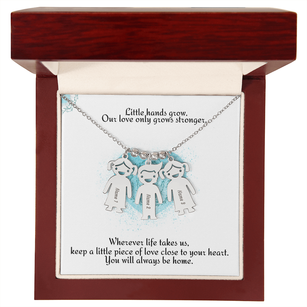 Little Names, Endless Love — Personalized Kids Charm Necklace