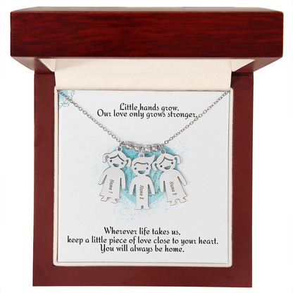 Little Names, Endless Love — Personalized Kids Charm Necklace