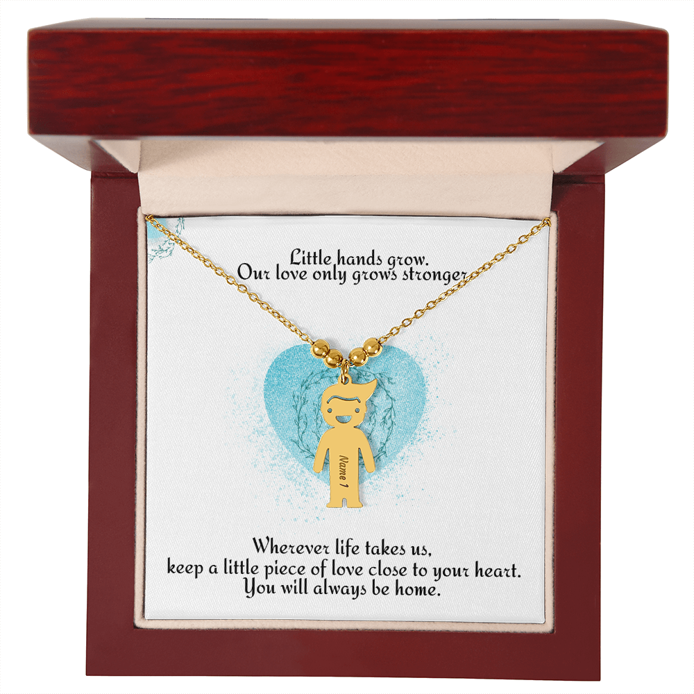 Little Names, Endless Love — Personalized Kids Charm Necklace