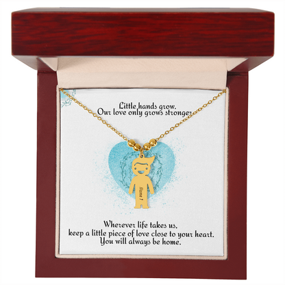 Little Names, Endless Love — Personalized Kids Charm Necklace