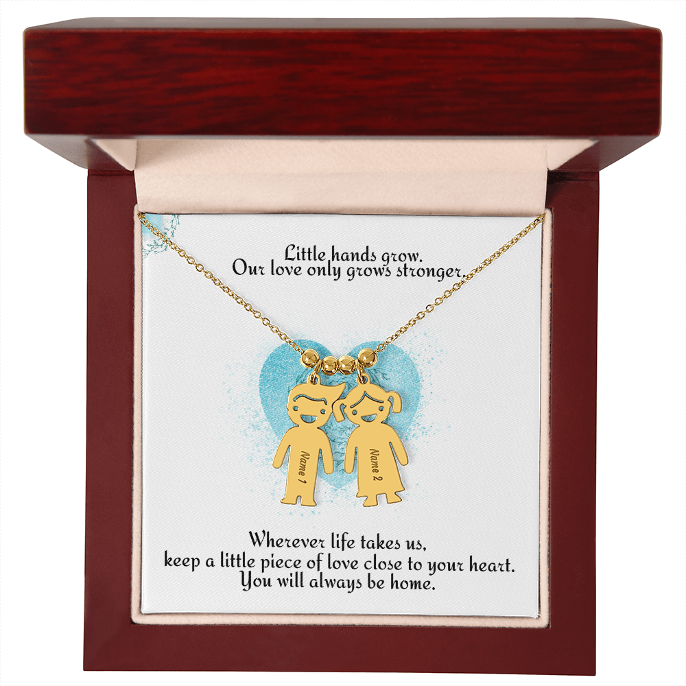 Little Names, Endless Love — Personalized Kids Charm Necklace