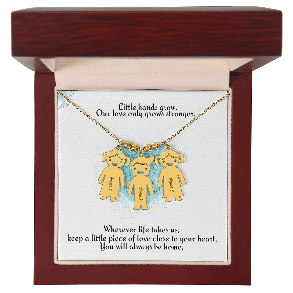 Little Names, Endless Love — Personalized Kids Charm Necklace