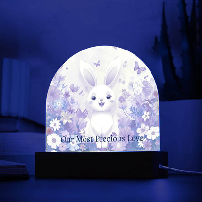 Our Most Precious Love - Glow Dome Acrylic Plaque Night Light