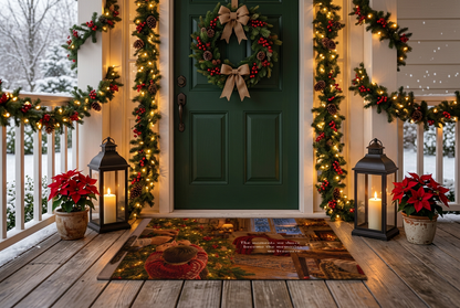 Treasured Moments - Christmas Doormat
