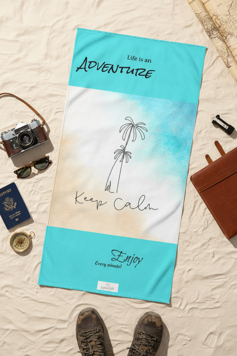 Life is an Adventure – Towel