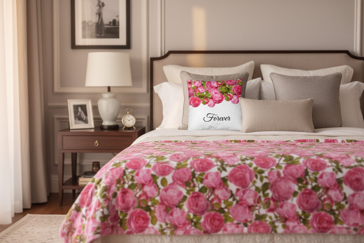 Forever Pillow (Roses)