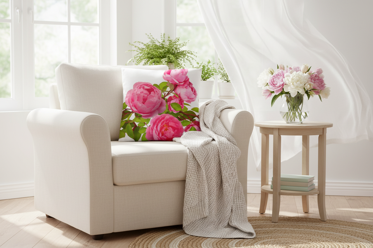 Rose pillow (Spring Collection)