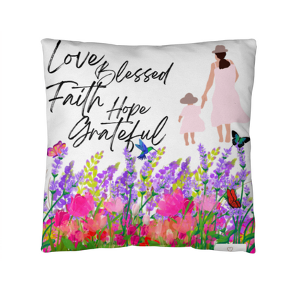 Love, Blessed, Faith, Hope, Grateful