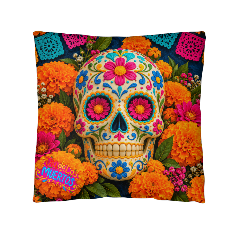 Siempre en Nuestro Corazón, Día de los Muertos Pillow