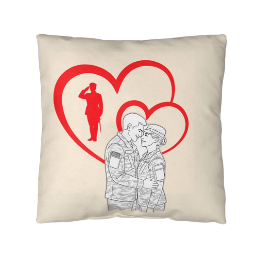 Love Through Service - pillow