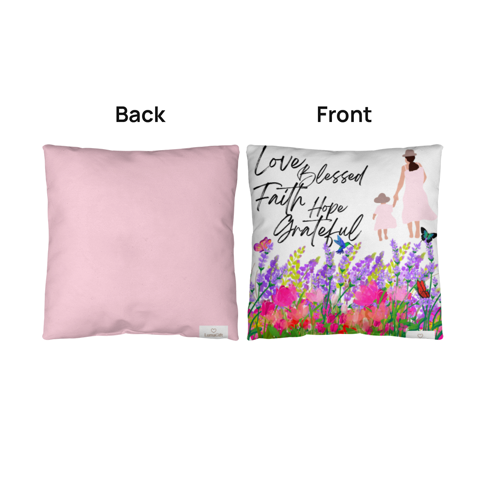 Love, Blessed, Faith, Hope, Grateful