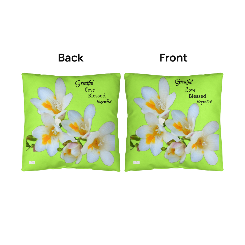 Grateful, Love, Blessed Hopeful (Lemon)