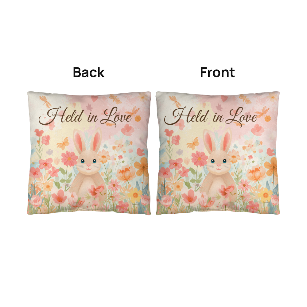 Held in Love – Decorative Throw Pillow