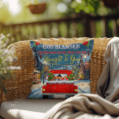 Broken Road - Pillow