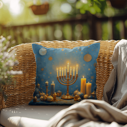 Hanukkah - faith, resilience, and light in the darkness pillow