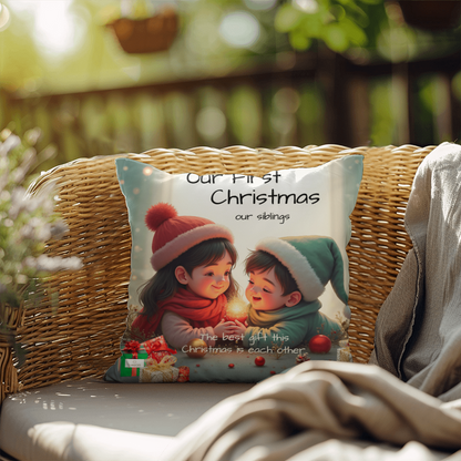 Siblings - Tiny Hearts - Pillow