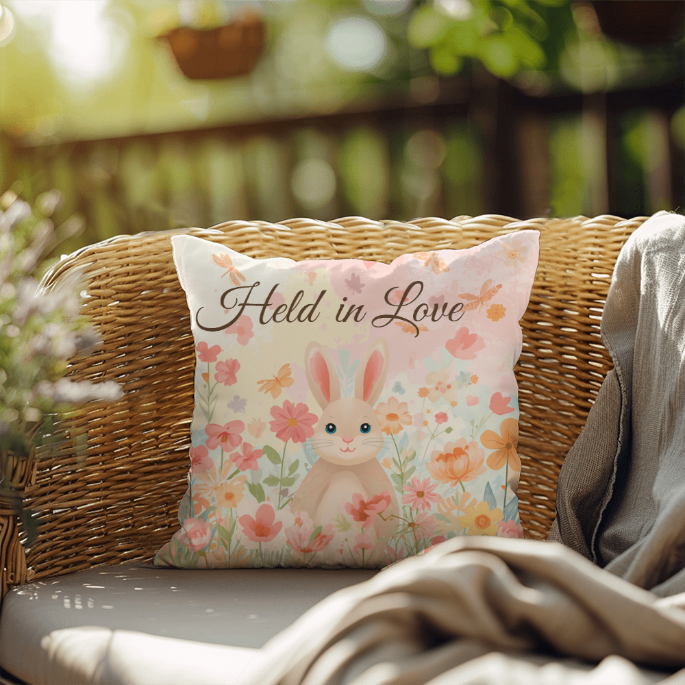 Held in Love – Decorative Throw Pillow