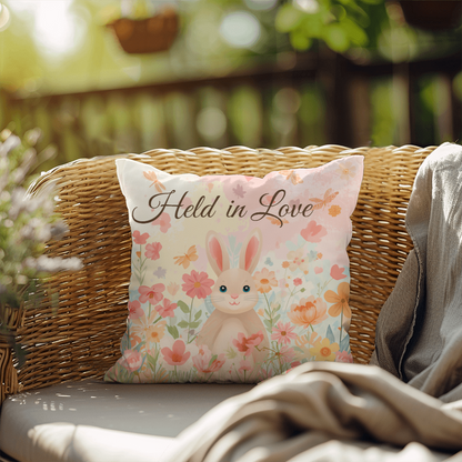 Held in Love – Decorative Throw Pillow