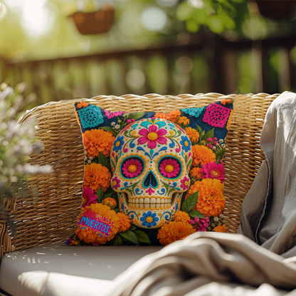 Siempre en Nuestro Corazón, Día de los Muertos Pillow