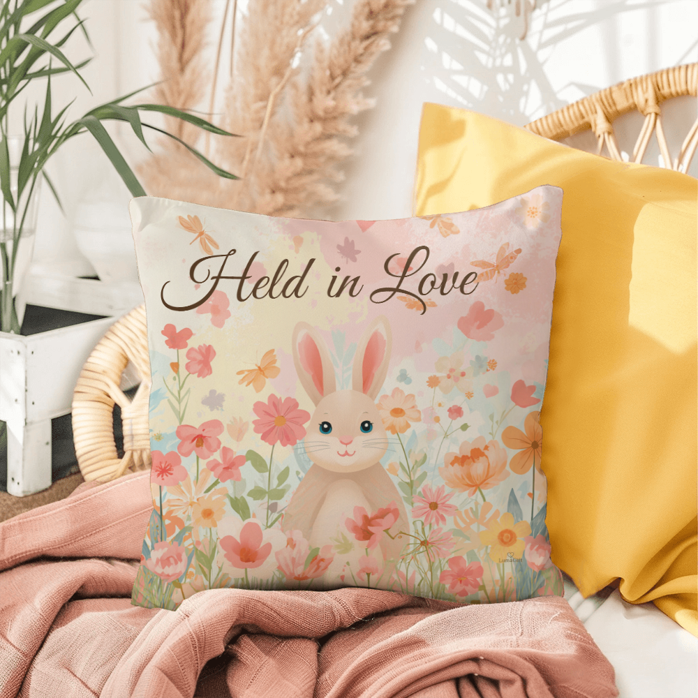 Held in Love – Decorative Throw Pillow