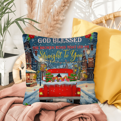 Broken Road - Pillow