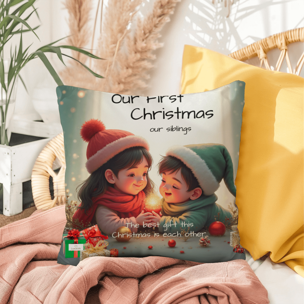 Siblings - Tiny Hearts - Pillow