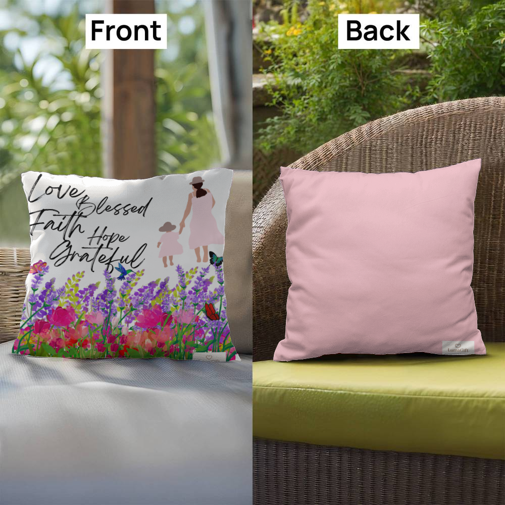 Love, Blessed, Faith, Hope, Grateful