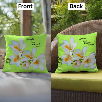 Grateful, Love, Blessed Hopeful (Lemon)