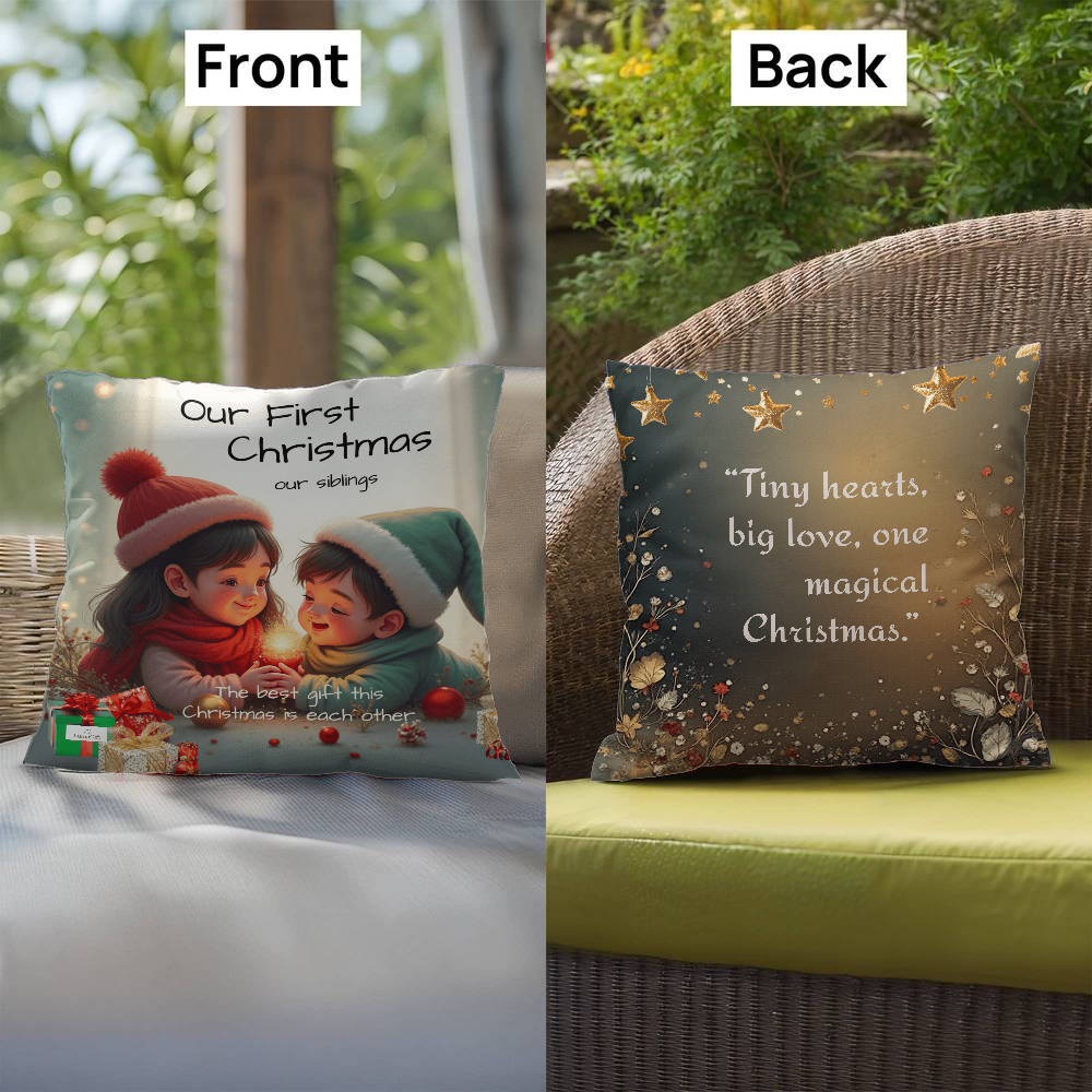 Siblings - Tiny Hearts - Pillow