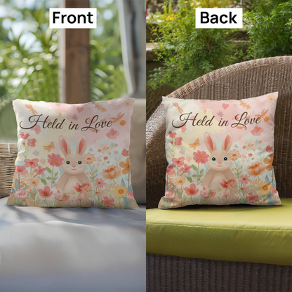 Held in Love – Decorative Throw Pillow