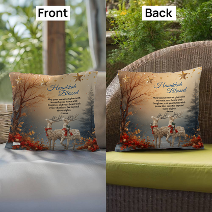 Hanukkah Blessing - Pillow