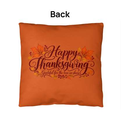 Thank You, God — Thanksgiving Decorative Pillow
