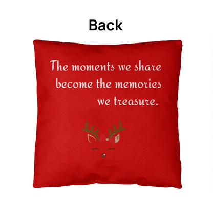 Treasured Moments — Christmas Decorative Pillow
