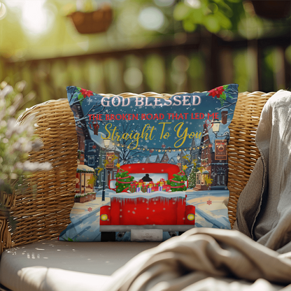 Broken Road - Pillow