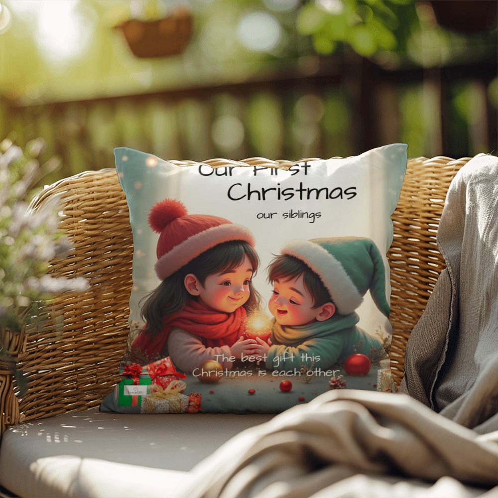 Siblings - Tiny Hearts - Pillow