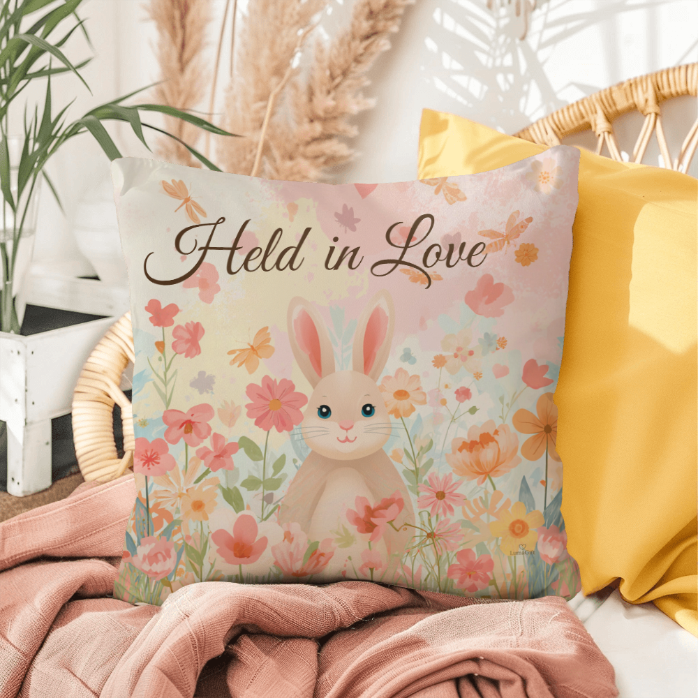 Held in Love – Decorative Throw Pillow