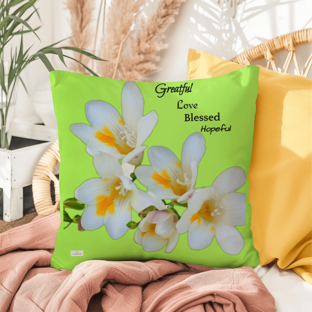 Grateful, Love, Blessed Hopeful (Lemon)