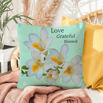 Love, Grateful, Blessed (Lime)