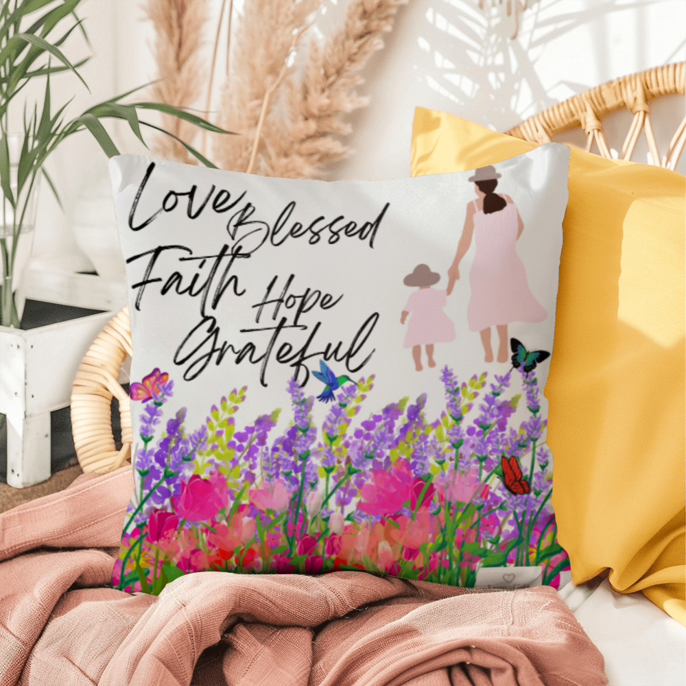 Love, Blessed, Faith, Hope, Grateful