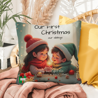 Siblings - Tiny Hearts - Pillow