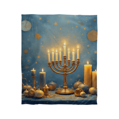 Hanukkah  -  faith, resilience, and light in the darkness Blanket