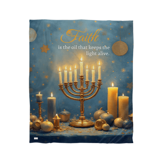 Faith is the oil that keeps the light alive.