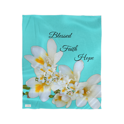 Blessed, Faith, & Hope Blanket