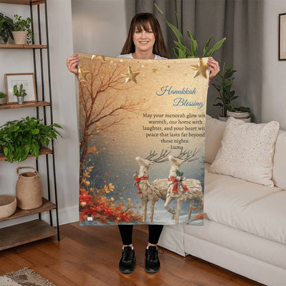 Hanukkah Blessing Blanket