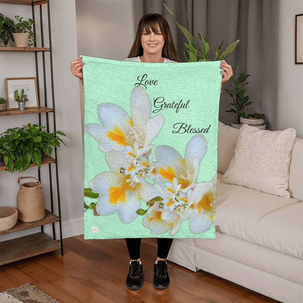 Love, Grateful, Blessed Blanket