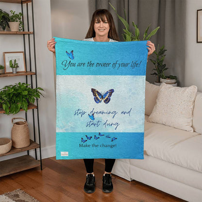 Stop dreaming and start doing Blanket