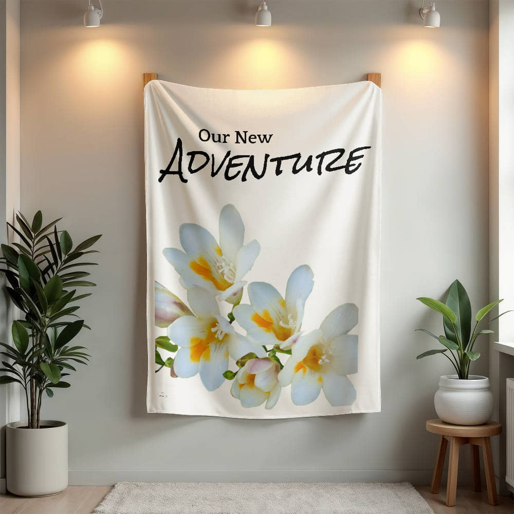 Our new Adventure (White - weddings, anniversaries, engagement)