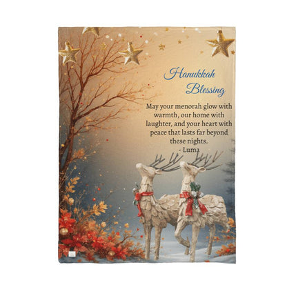 Hanukkah Blessing Blanket